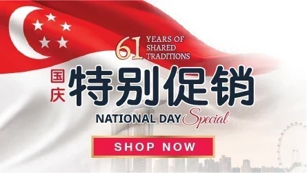 National Day Promotions - $61 Bundle Deals, 61% OFF Deals, PWP from $0.90 and MORE!