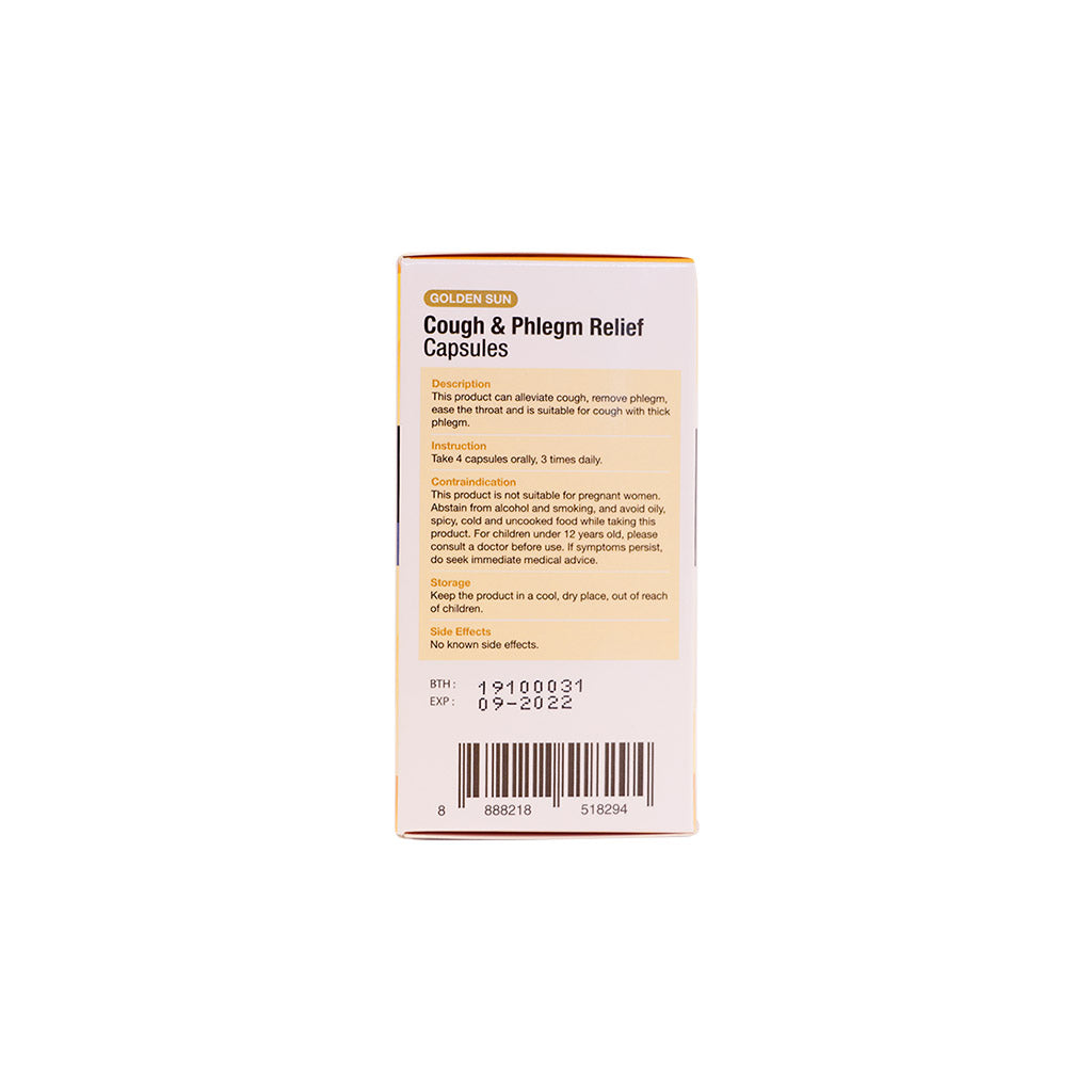 Cough & Phlegm Relief