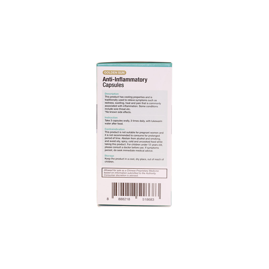 Golden Sun Antiphlogistic Capsules