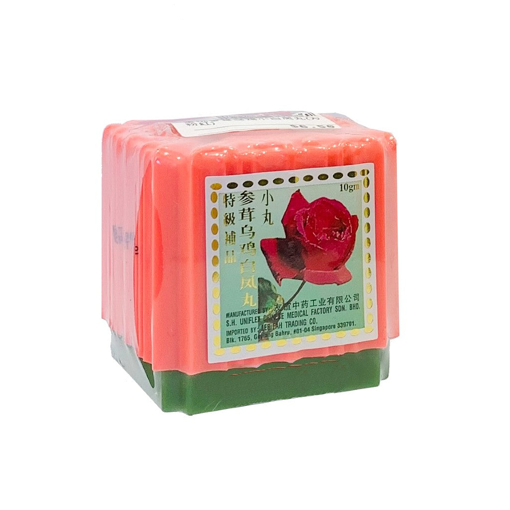 蜜桃参茸乌鸡小白凤丸(方粉红)