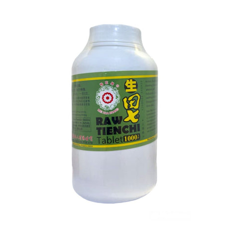 Raw Tienchi Ginseng Tablets 1000’s