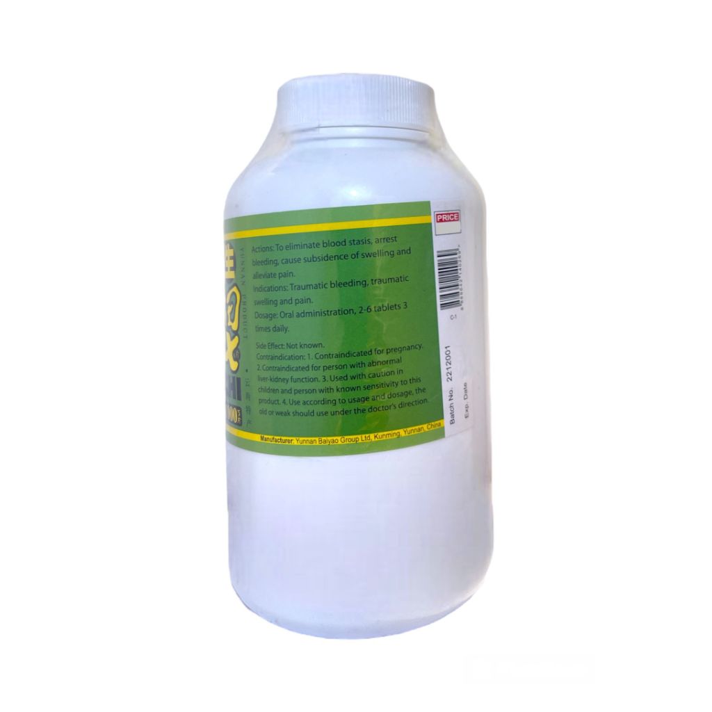Raw Tienchi Ginseng Tablets 1000’s