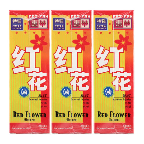 Feifah Red Flower Oil 50ml x 3