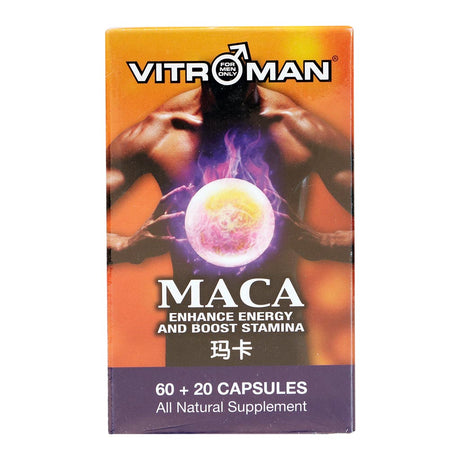 Vitroman Maca Capsules 80s