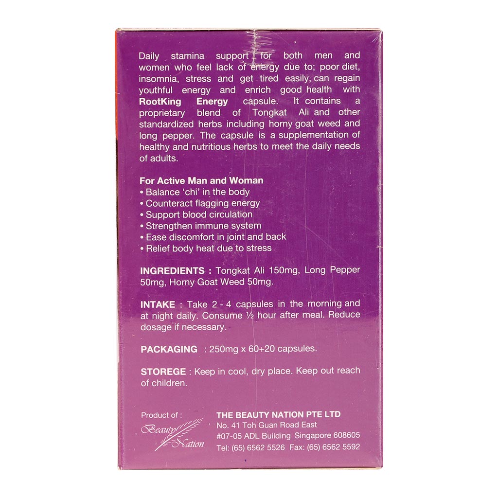 Root King Energy Capsule 80s