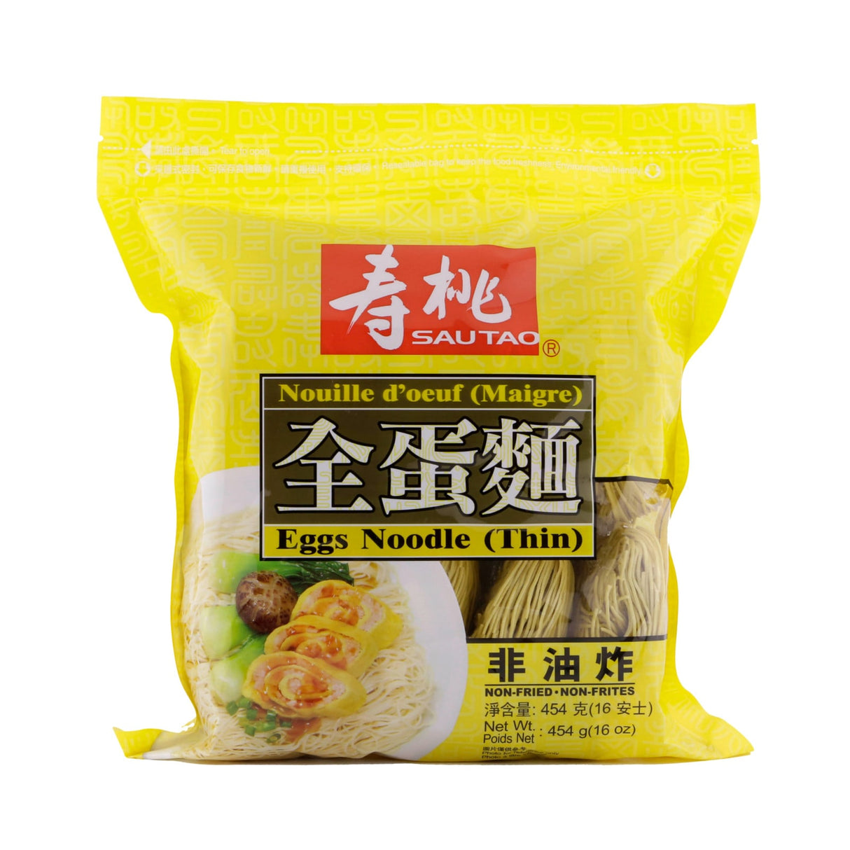寿桃牌全蛋面(幼)