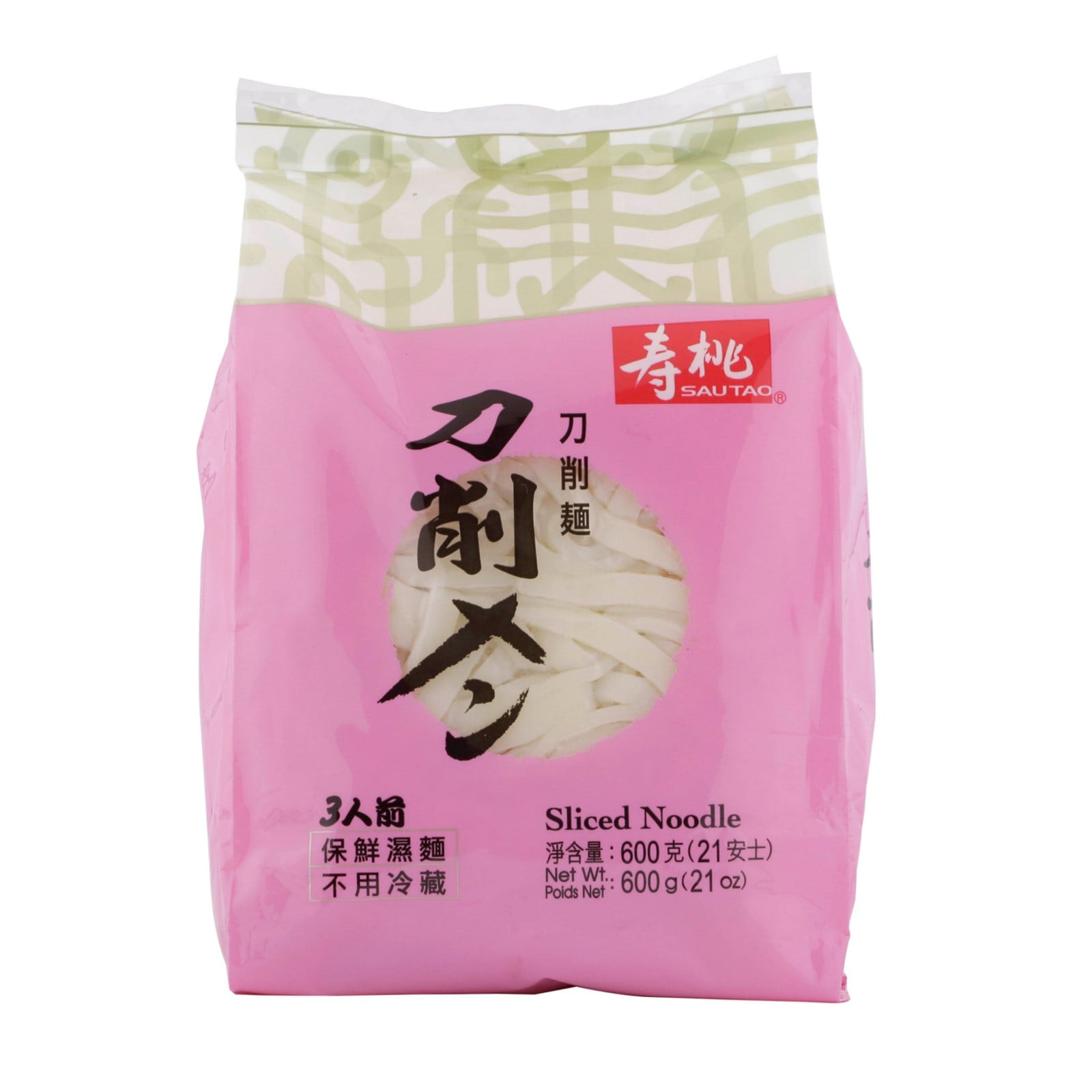 霜裳华 寿桃牌刀削面-3人份– Yue Hwa Chinese Products SG