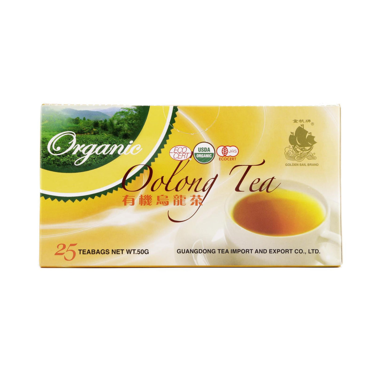 金帆牌有机乌龙茶－袋泡