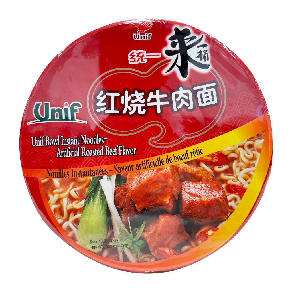 统一红烧牛肉面-桶装