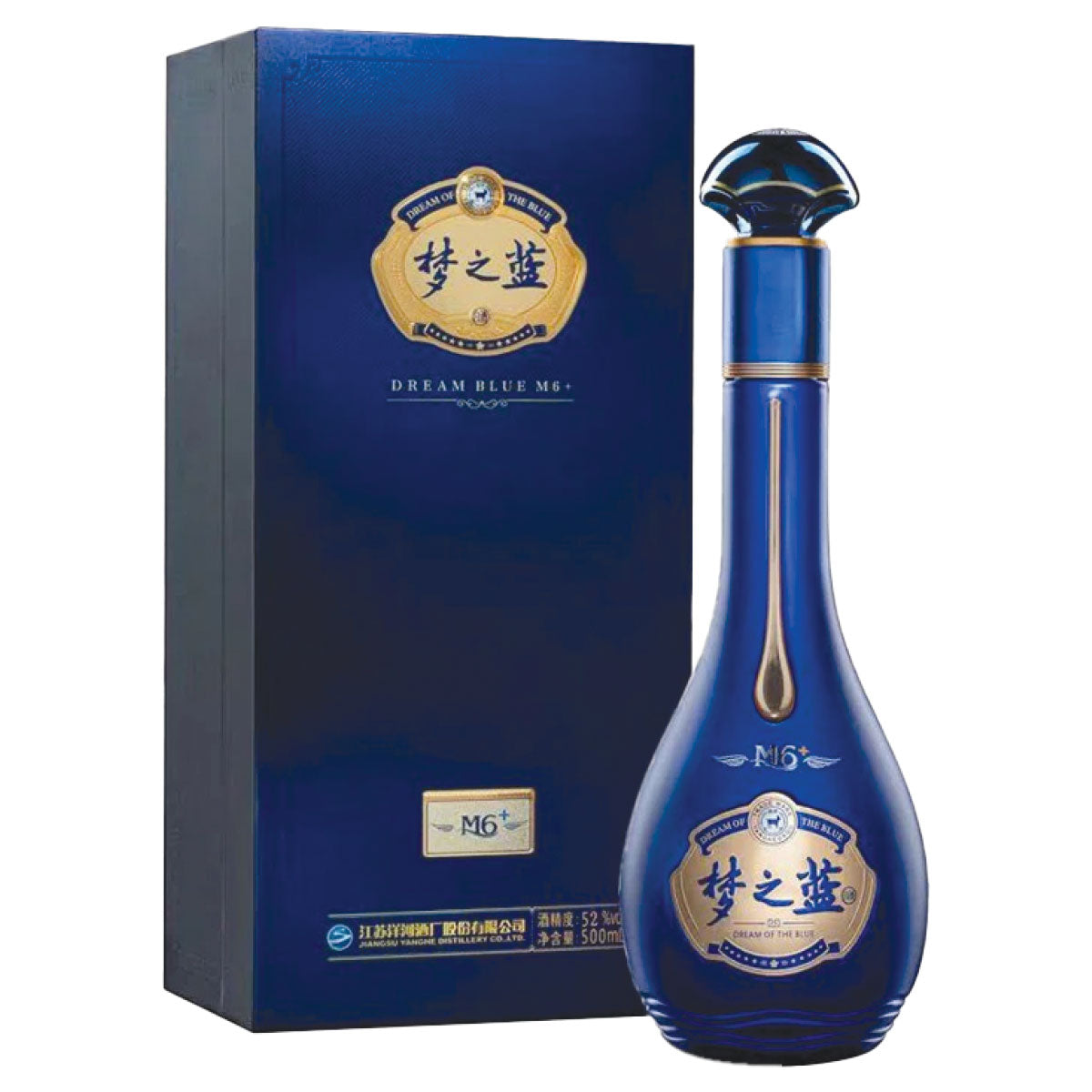 【新品未開封】中国 白酒 梦之蓝 夢之藍 M6 52% 梦之蓝M6 (52度) – Yue Hwa Chinese Products