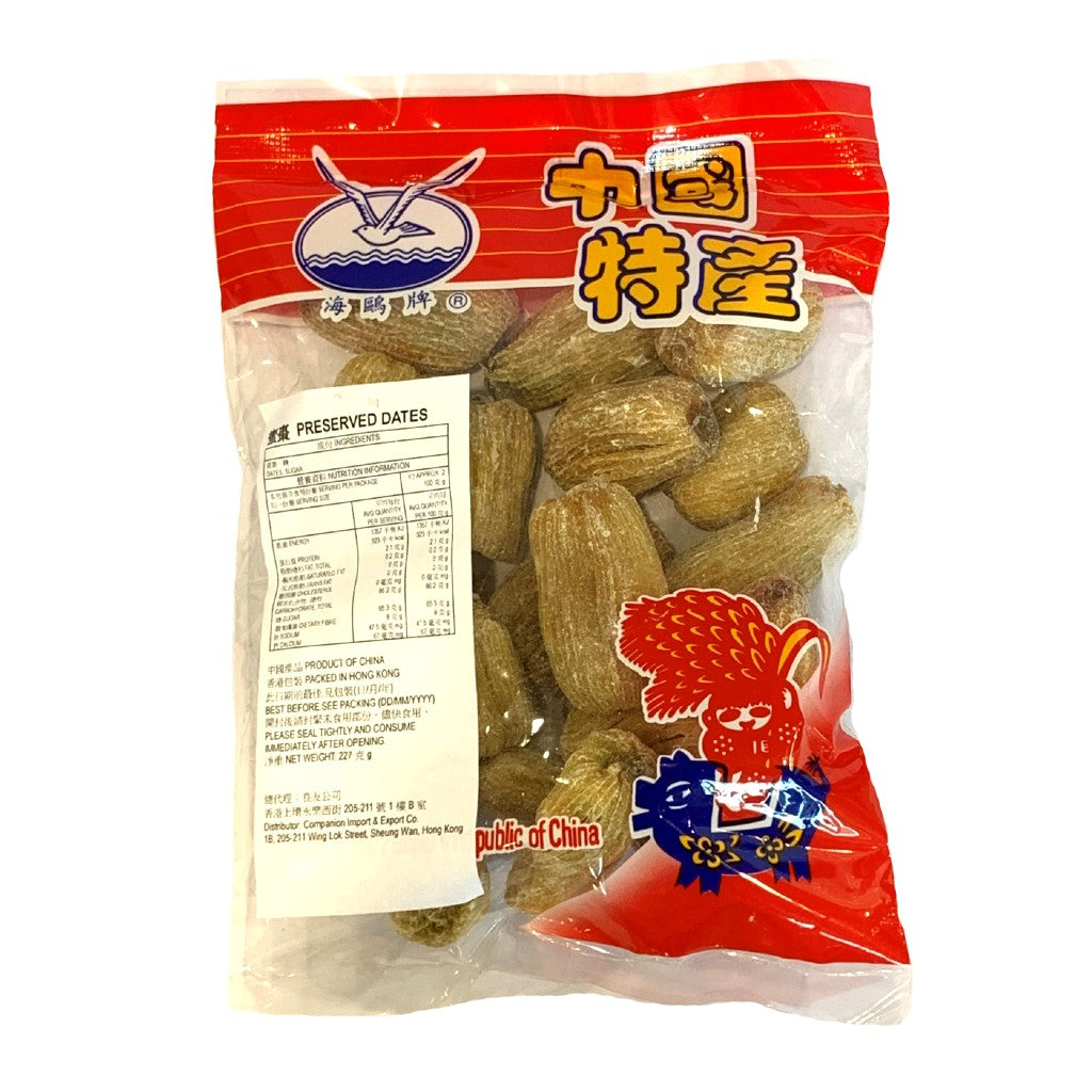 海鸥牌蜜枣