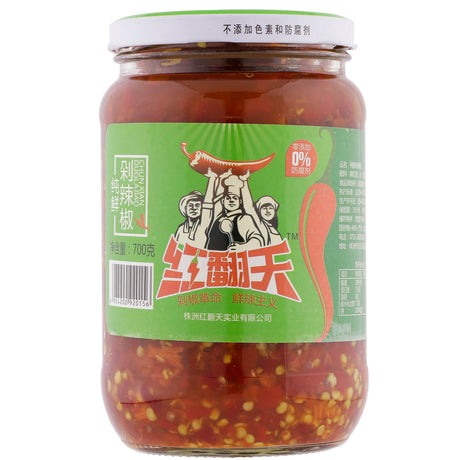 红翻天纯鲜剁辣椒 700g