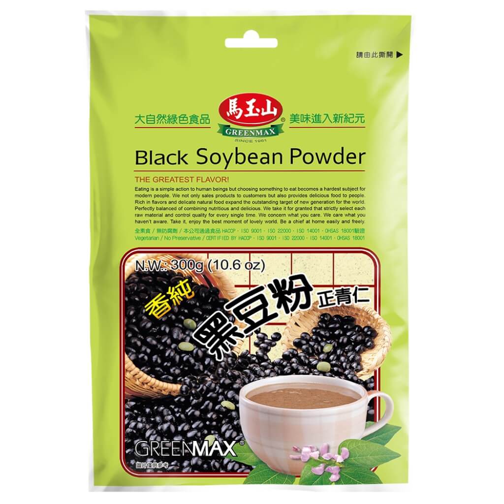 Greenmax Black Soybean Powder – Yue Hwa Chinese Products SG