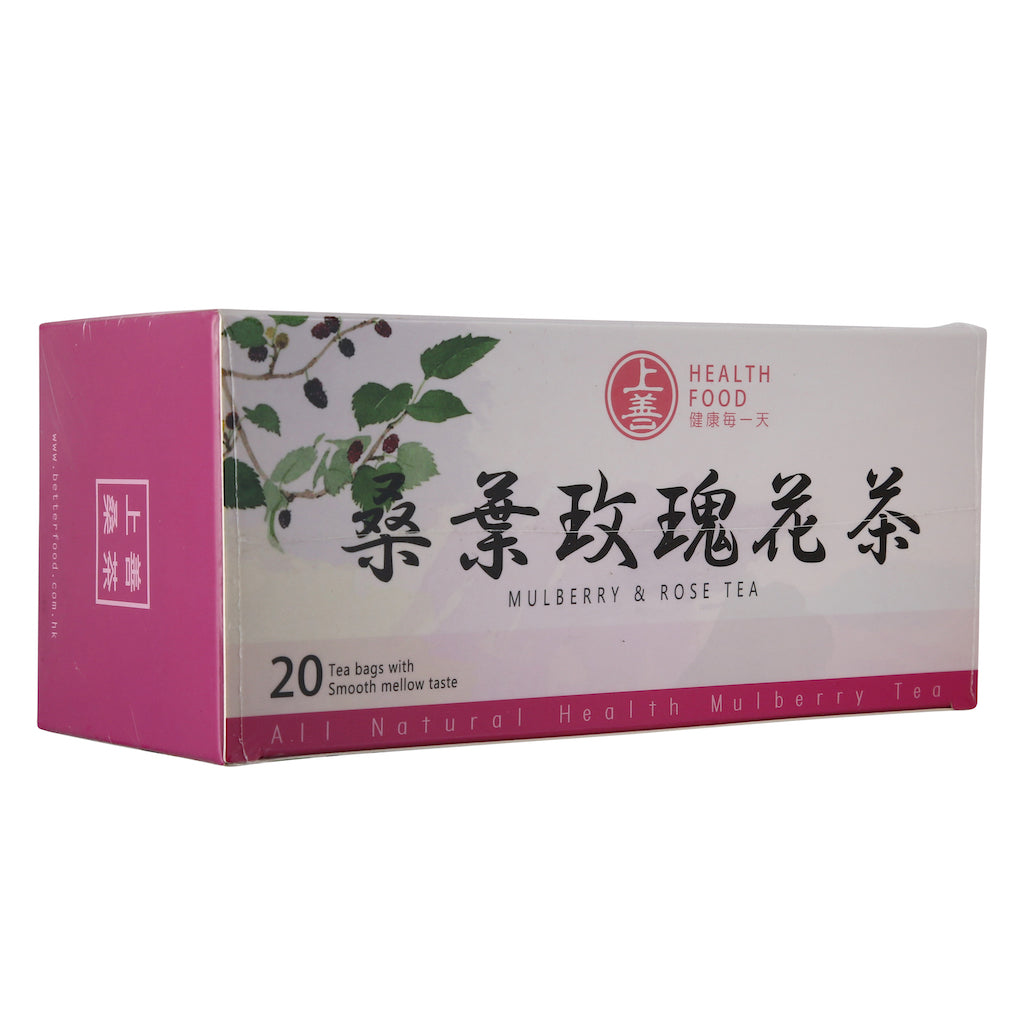 上善牌桑叶玫瑰花茶