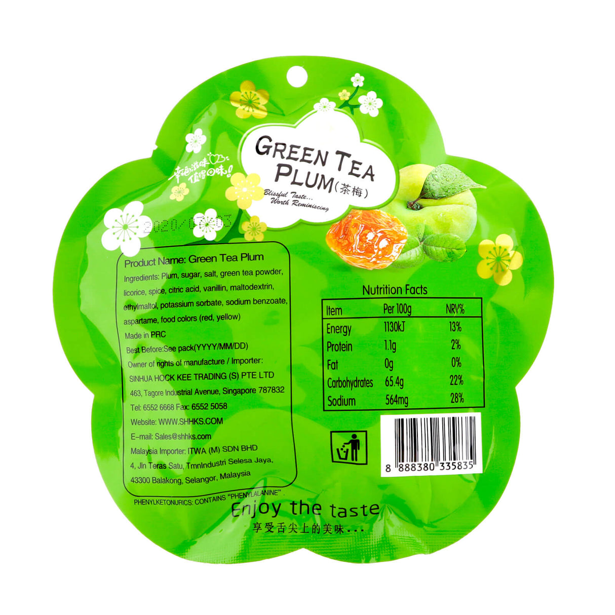 Green Tea Plum