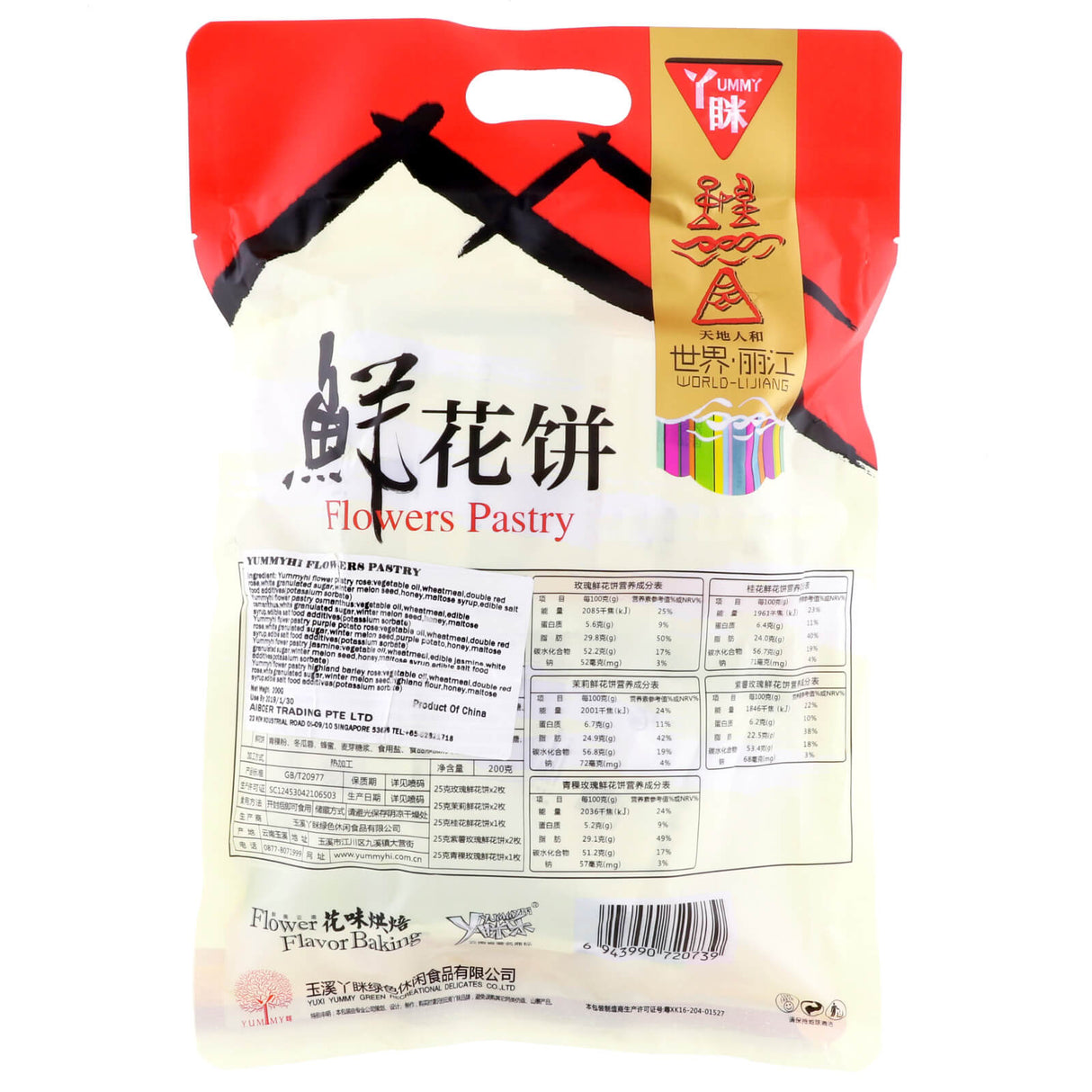 Assorted Flavor Pastry