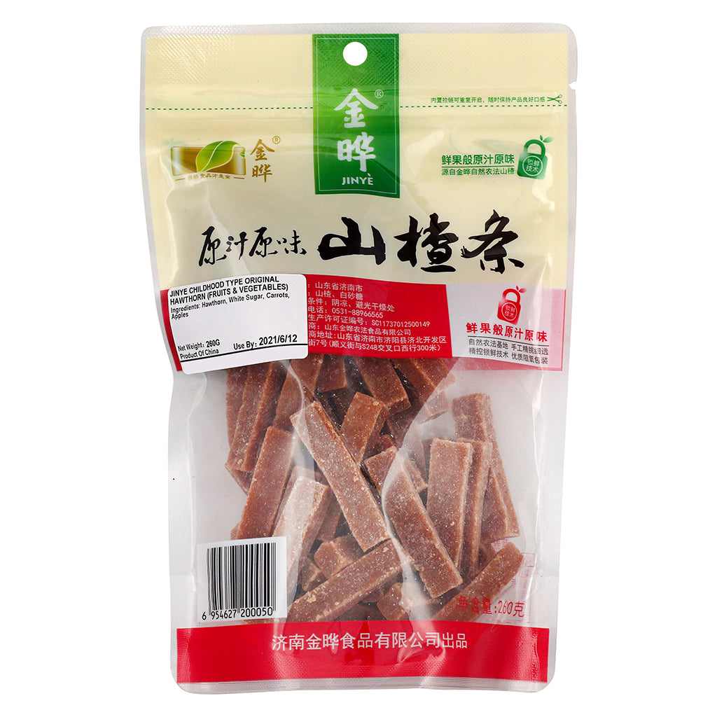 金晔原汁原味山楂条