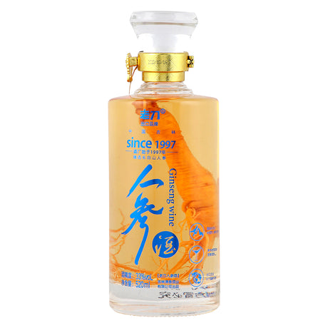 老刀人参酒33 度