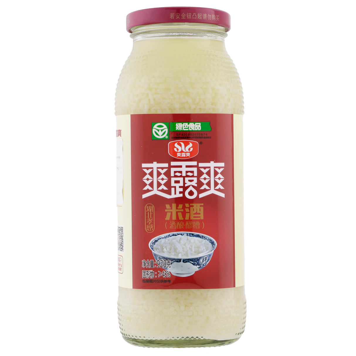 爽露爽米酒 920g