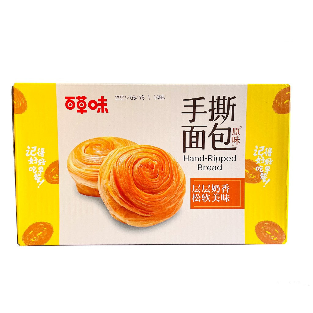 百草味手撕面包-原味1kg