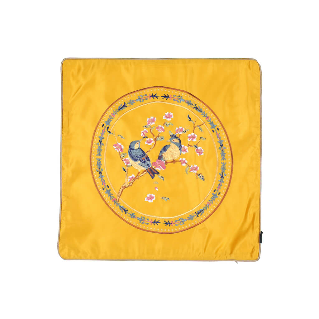 Cushion Cover -Yellow -18 x18