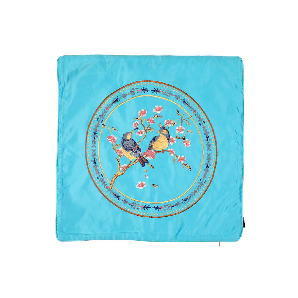 Cushion Cover-Blue -18 x18