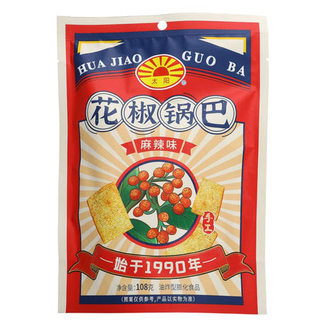 TY Rice Crust Snack MALA SPICY FLV 108g