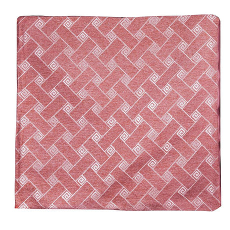 70cmx70cm Cushion Cover Square Spiral （Pink）