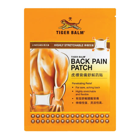 Tiger Balm Back Pain Plaster 2s