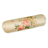 13822-2 23x7 Peony Small Bolster Cover-Beige