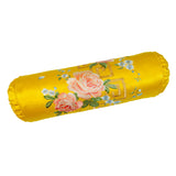 13822-5 23x7 Peony Small Bolster Cover-Gold