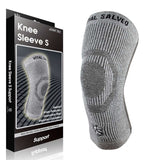 3D Knit Knee Brace S-SUPPORT Light Grey (1PC)/S