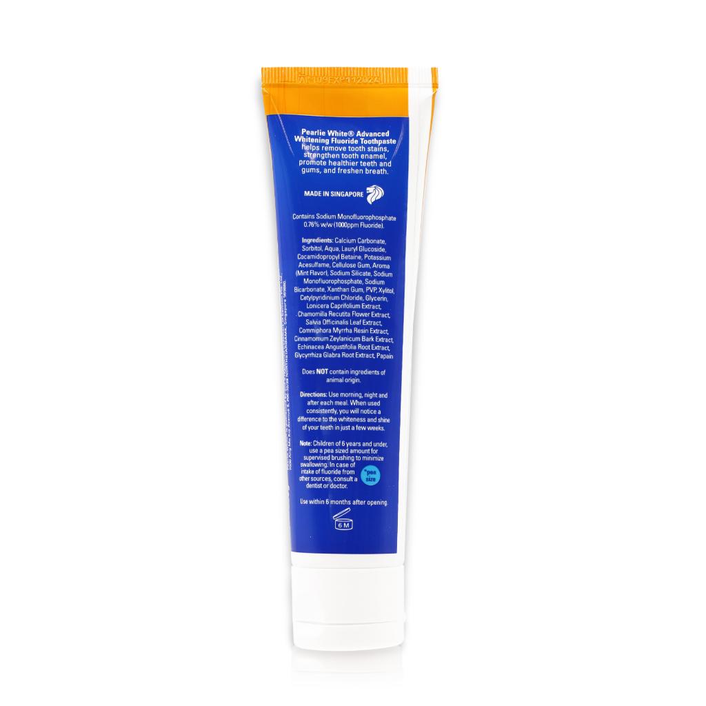 Advanced Whitening Enhanced Fluoride Toothpaste 13