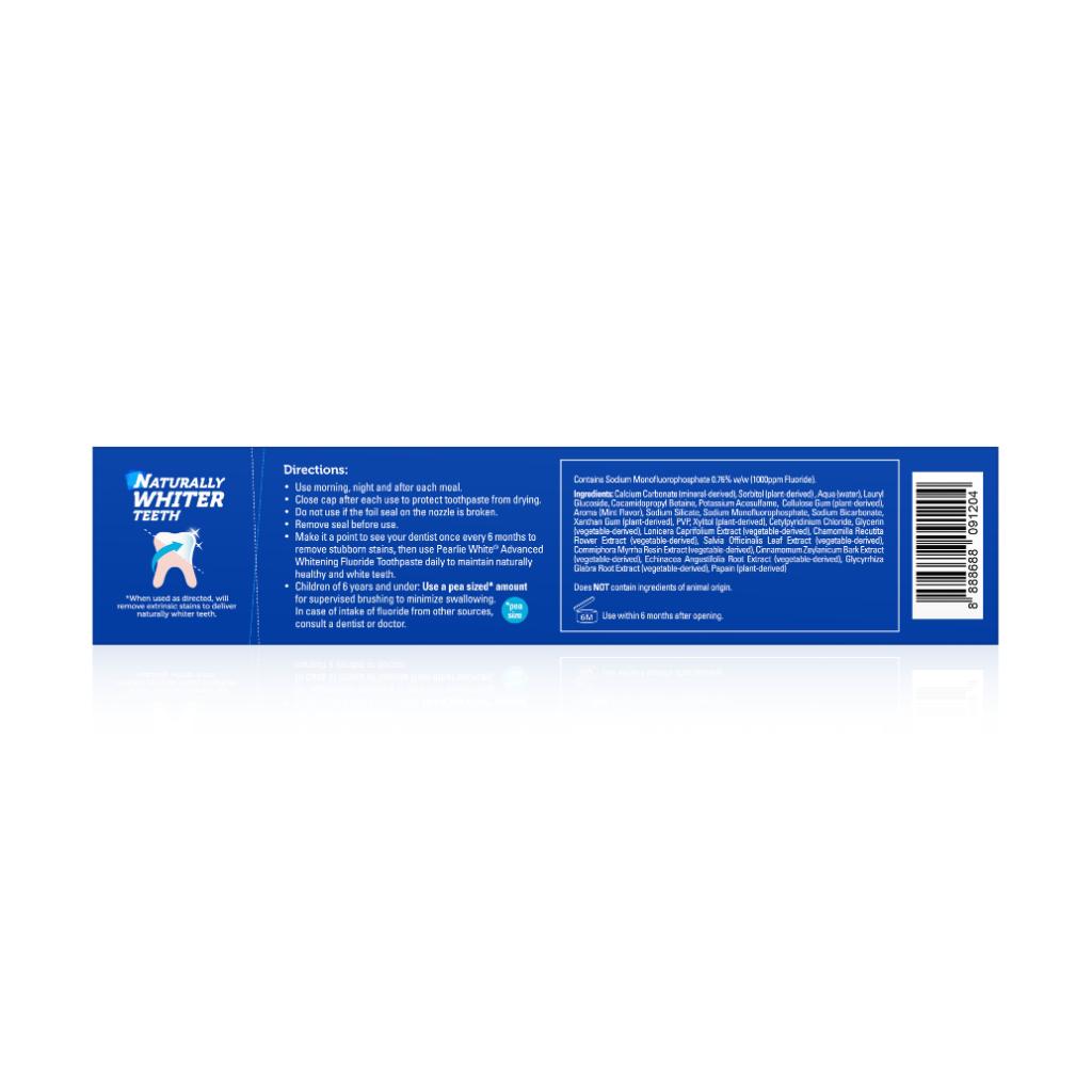 Advanced Whitening Enhanced Fluoride Toothpaste 13