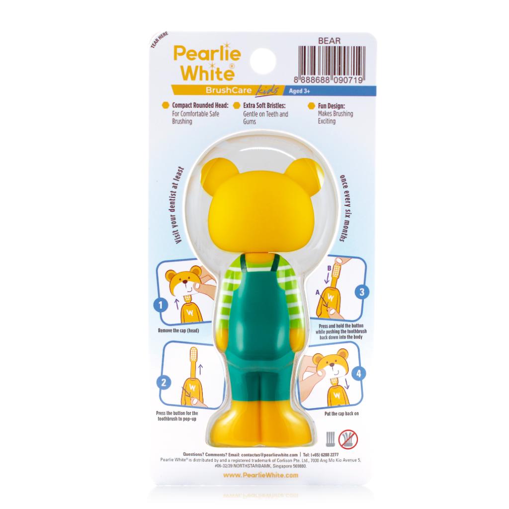 Pearlie White Kids Toothbrush Bear