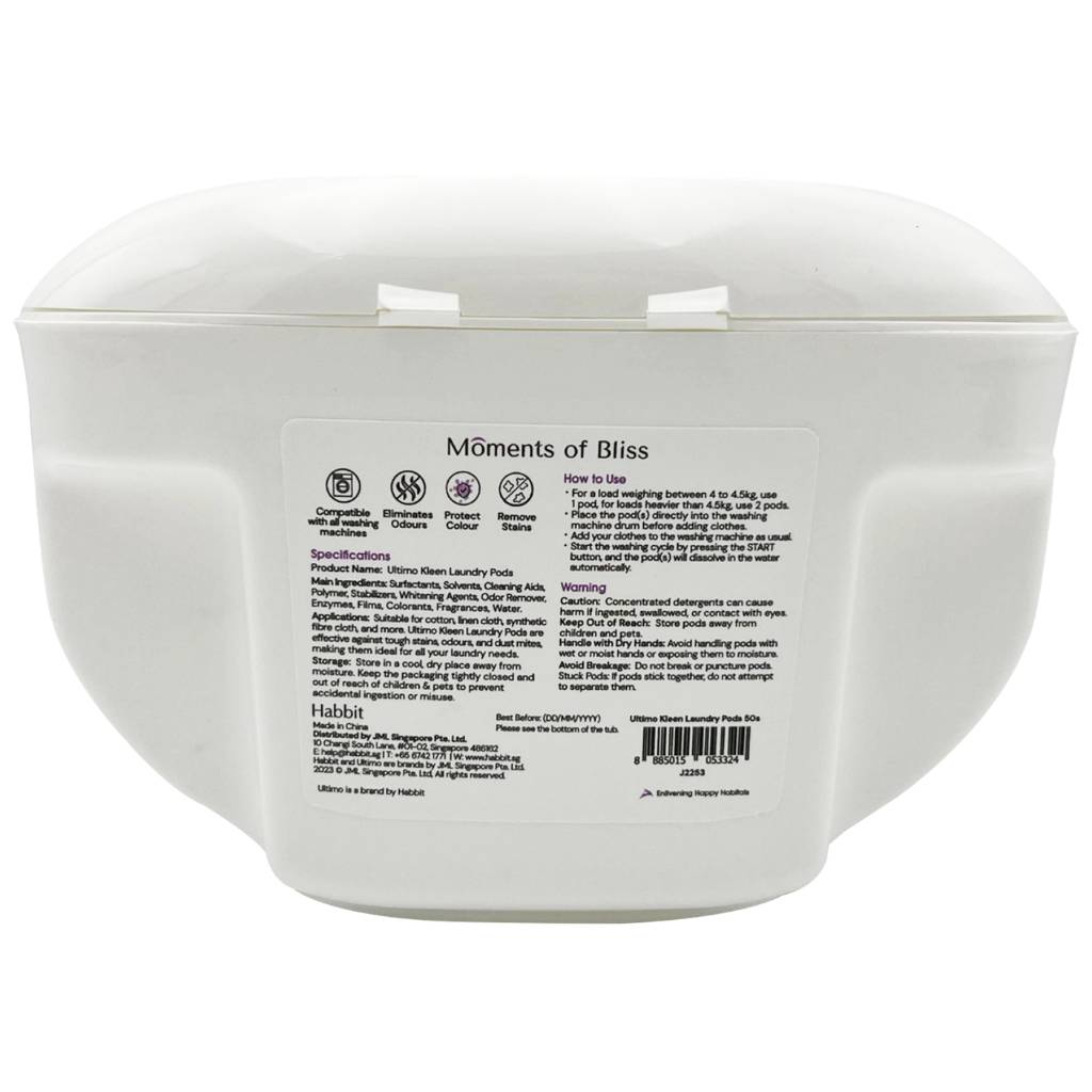 Ultimo Kleen 5-In-1 Laundry Pods 50s