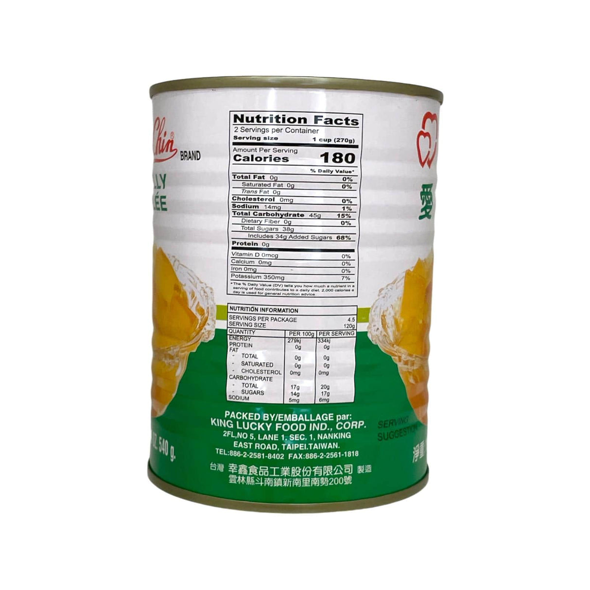 Chin Chin Canned Aiyu Jelly