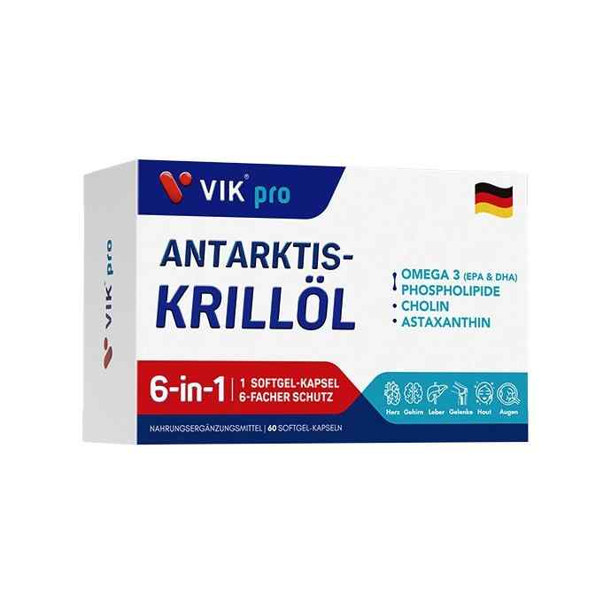 VIKpro 南极磷虾油软胶囊（60粒）