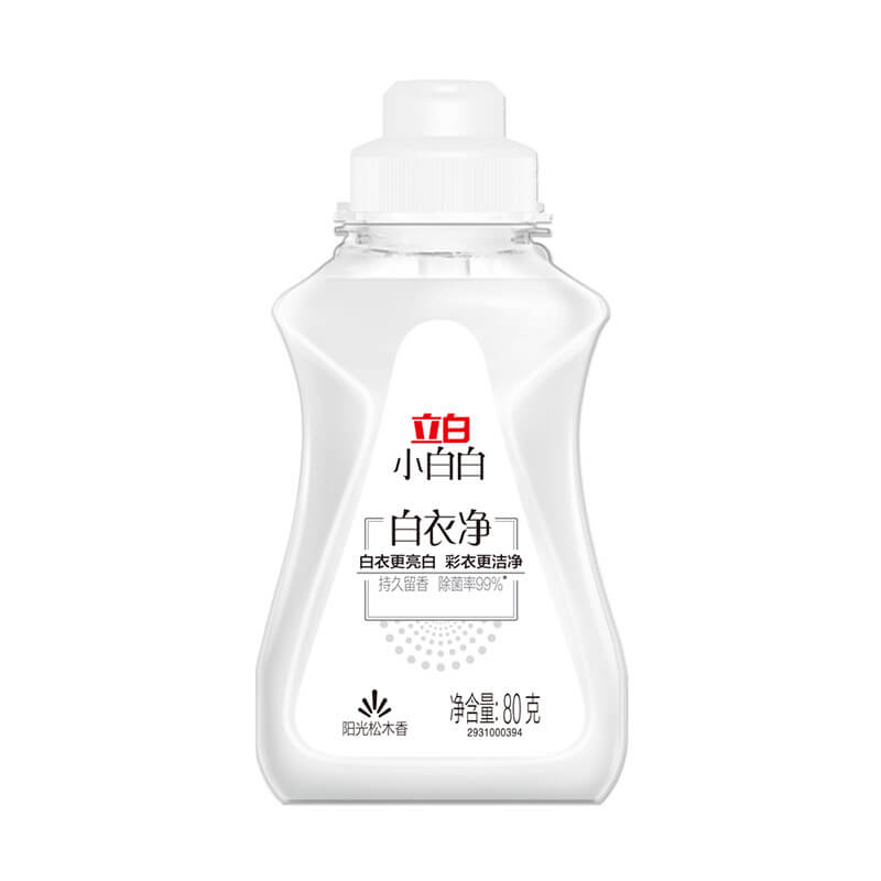 立白小白白白衣净80g