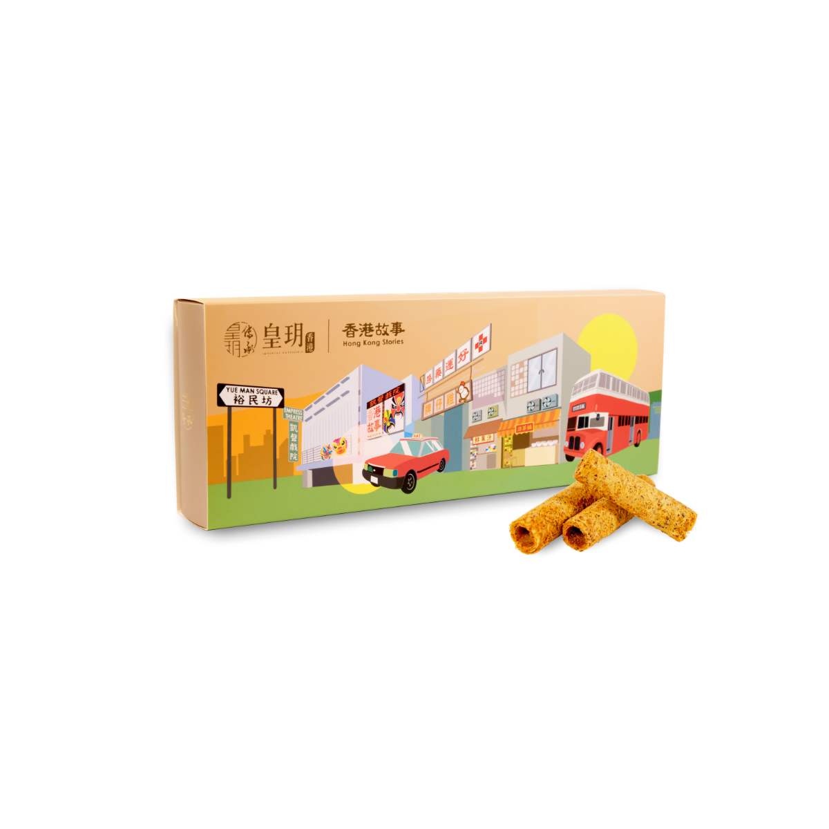 皇玥伯爵茶蛋卷精装礼盒