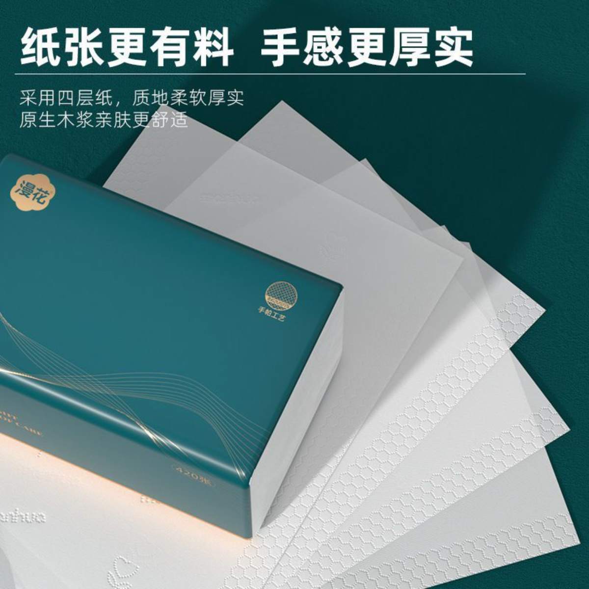 ManhuaTissueFlora 4 Ply-6 Packs