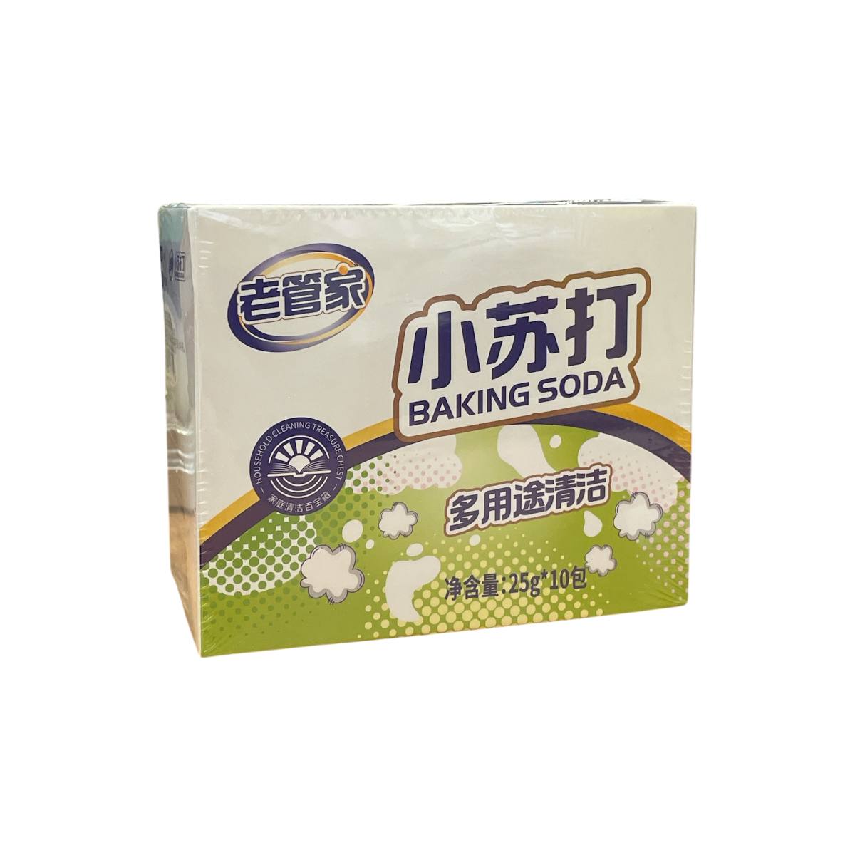 LAO GUAN JIA CLEANING BAKING SODA 25g X 10