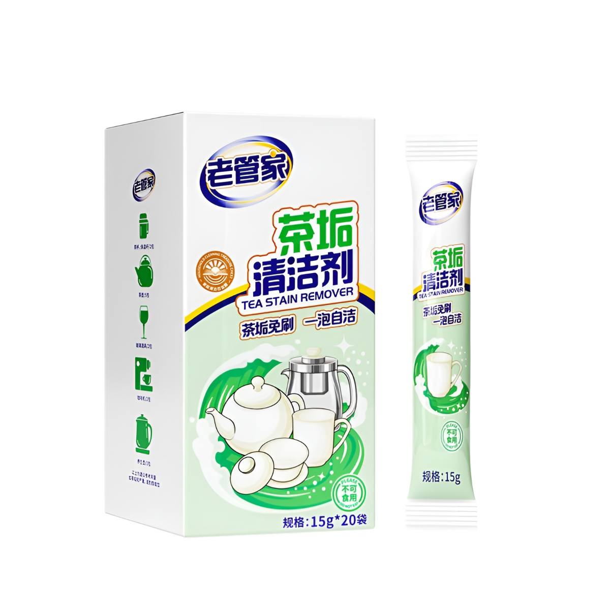 Lao Guan Jia Tea Stain Remover 15G X 20