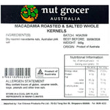Roasted & Salted Macadamia Whole