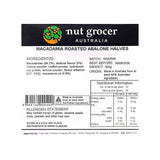 Roasted Macadamia Halves (Abalone Flavour)