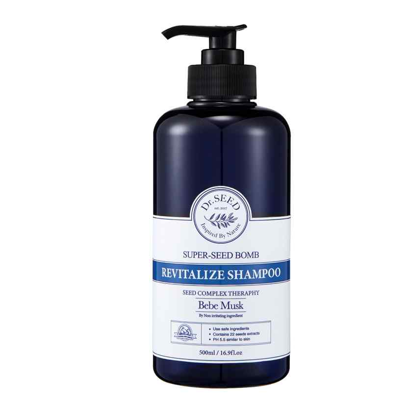 Dr.SEED Revitalize Shampoo 500ml - Bebe Musk
