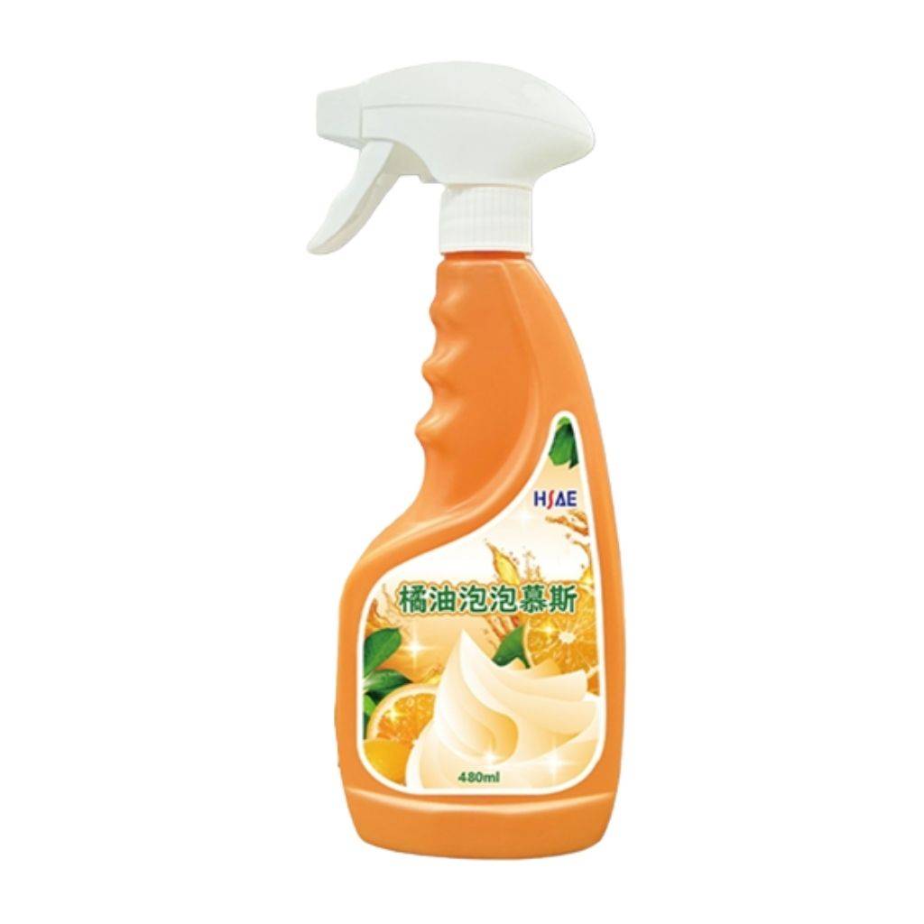 J2957 Orange Oil Foaming Cleaning Mousse 480ml