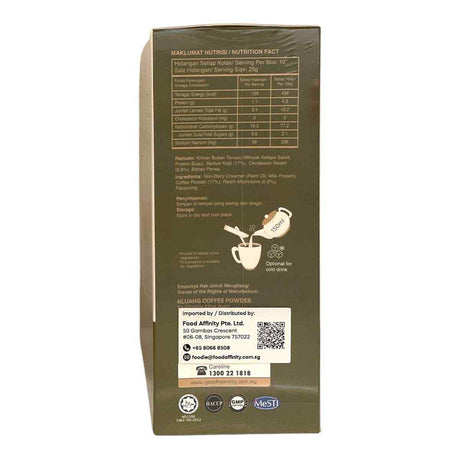 Reishi Mshrm Coffee 2in1 Strong