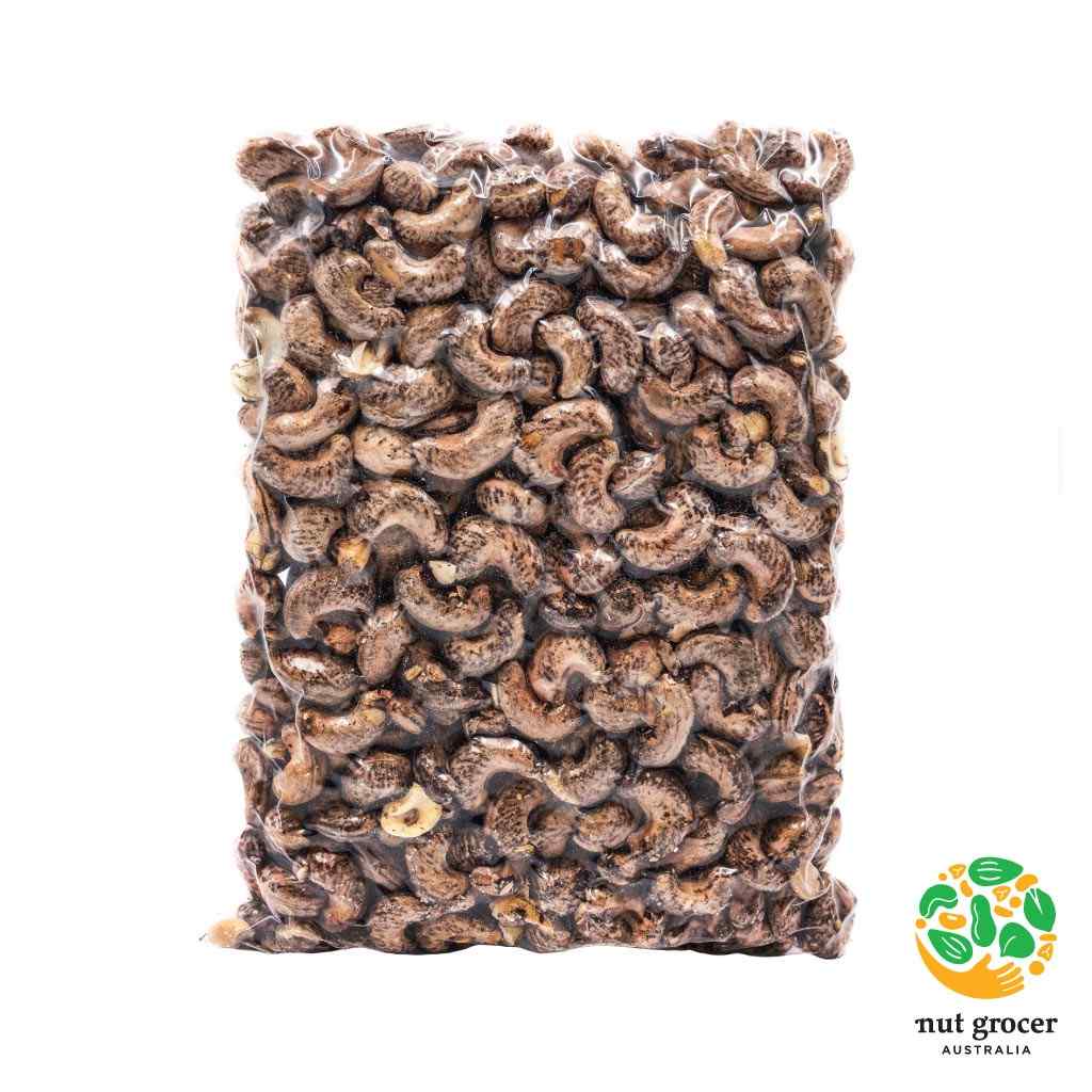 Cashews Roasted Salted Skin Large Kernels
