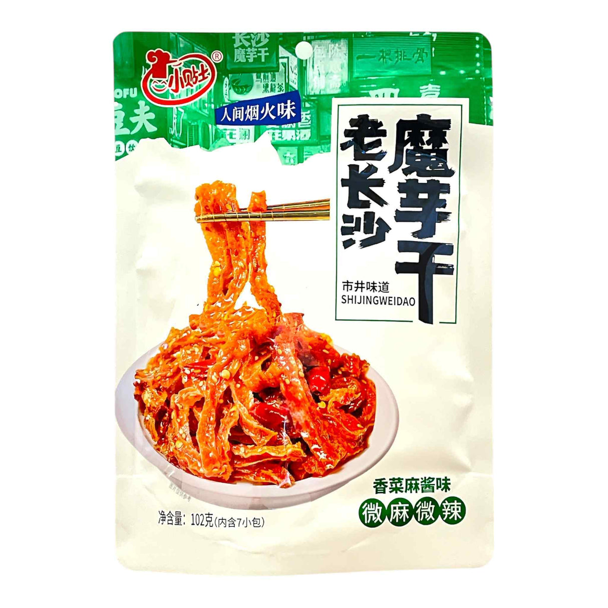 Konjac Jerky Coriander Sesame Sauce Flv